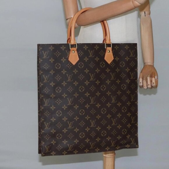 LOUIS VUITTON Monogram Sac Plat Hand Bag - Picture 15 of 16